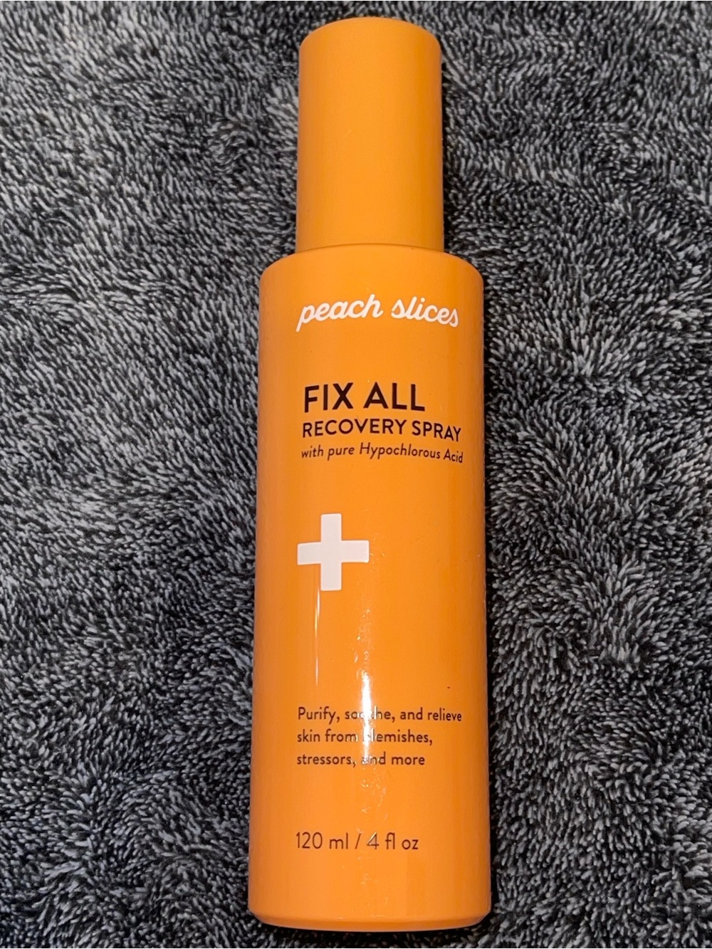 Peach Slices Fix All Recovery Spray with pure Hypochlorous Acid